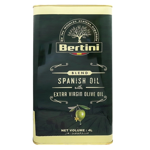 روغن زیتون بدون بو برند برتینی (Bertini) 4 لیتری