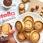 بیسکوییت نوتلا کرم شکلاتی 22 عددی Nutella biscuit