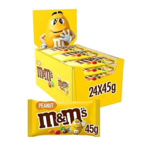 اسمارتیز مغزدار ام اند ام m&m باکس 24 عددی