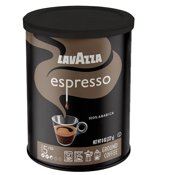 قهوه لاوازا مشکی Lavazza Espresso black قوطی 250 گرمی