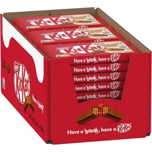 شکلات کیت کت 4 انگشتی Kit Kat بسته 24 عددی